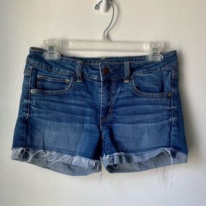 American Eagle Cut Off Jean Shorts